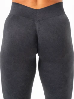 Women Ryderwear Leggings|Stonewash Seamless | tonewah eae V Back egging