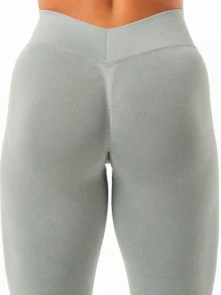 Women Ryderwear Leggings|Stonewash Seamless | tonewah eae V Back egging