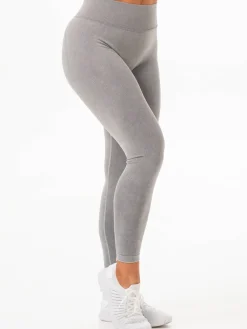 Women Ryderwear Leggings|Stonewash Seamless | tonewah eae V Back egging