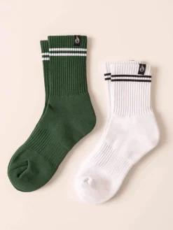 Women Ryderwear Socks|Socks | Stripe Crew Socks