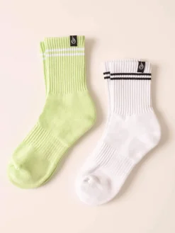 Women Ryderwear Socks|Socks | Stripe Crew Socks